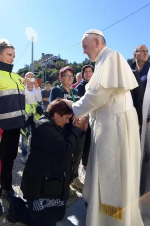 il Papa ad Arquata |  | L'Osservatore Romano foto