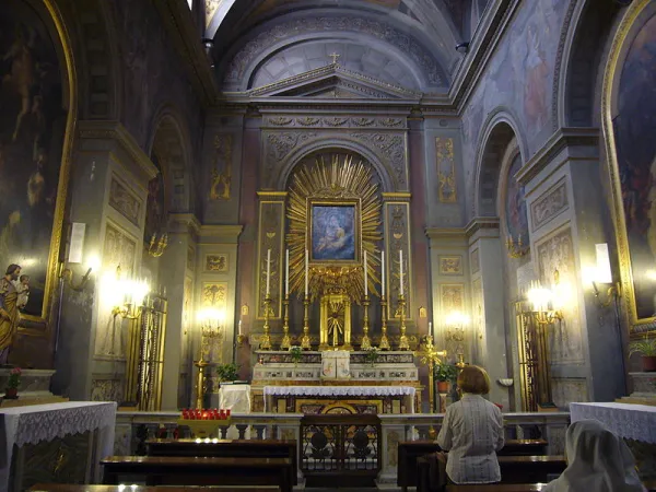 L'interno della chiesa  |  | pubblico dominio 