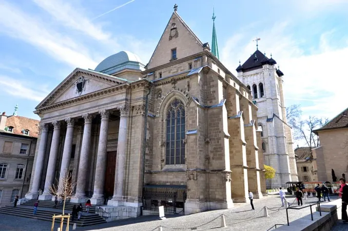 Cattedrale St. Pierre, Ginevra | La Cattedrale di St. Pierre a Ginevra | Wikimedia Commons