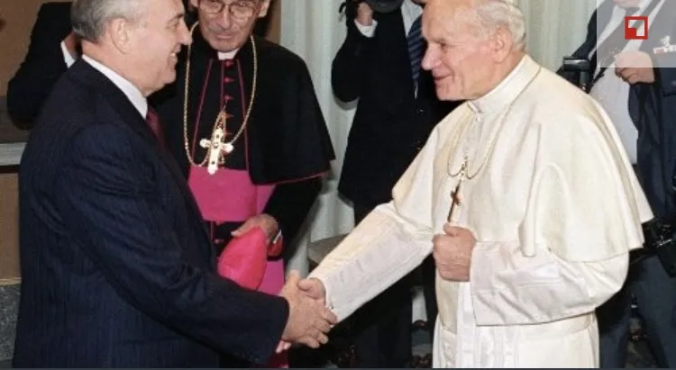 Gorbaciov incontra Giovanni Paolo II |  | Vatican media / ACI Group