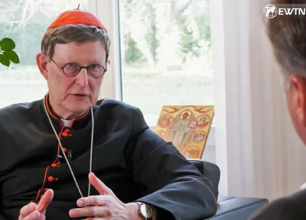 Cardinale Rainer Woelki | Il Cardinale Rainer Woelki durante l'intervista con EWTN Deutschland  | EWTN Deutschland 