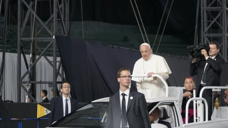 Papa Francesco celebra la messa a Tokyo  |  | Hannah Brockhaus/ Aci Group 