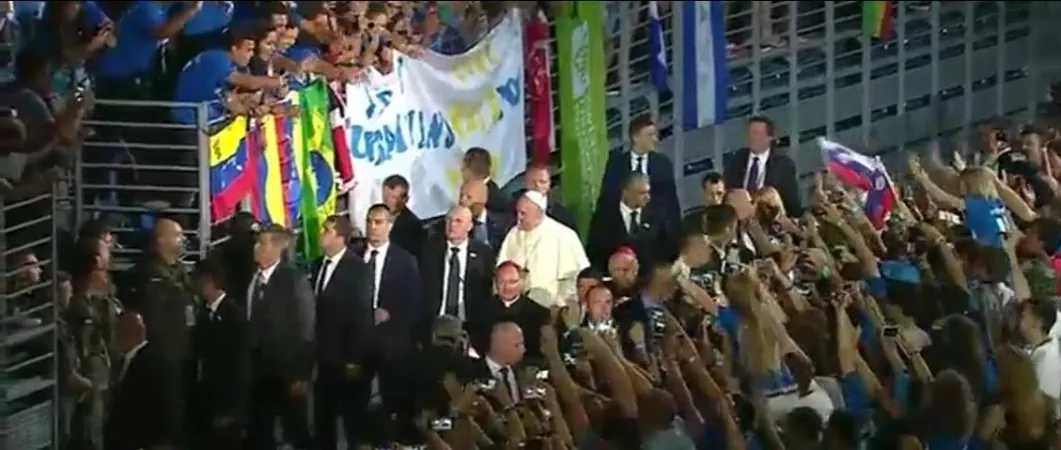 Tauron Arena con Papa Francesco |  | CTV