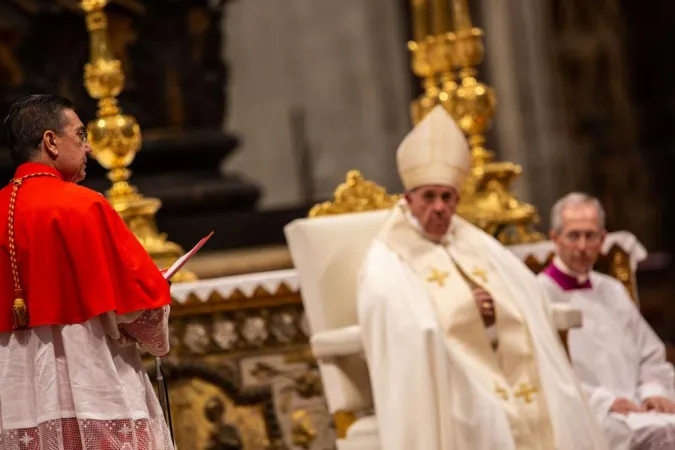 Papa Francesco durante il Concistoro  |  | Daniel Ibanez / ACI Group