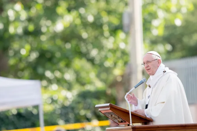 Papa Francesco celebra il Corpus Domini ad Ostia  |  | Daniel Ibanez/ Aci Group