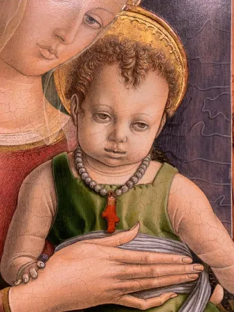 Gli ori di Crivelli, dettagli delle tavole  |  | Musei Vaticani 