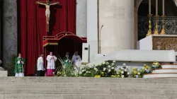 Papa Francesco durante la celebrazione conclusiva del Giubileo Mariano, 9 ottobre 2016 / Daniel Ibanez / ACI Group