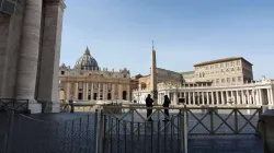 Una immagine di piazza San Pietro durante la quarantena / EWTN