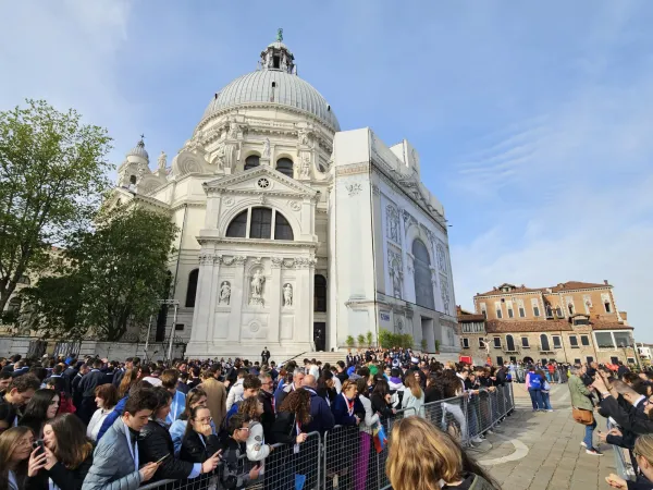 Papa Francesco alla Basilica della Madonna della Salute |  | MM ACI Stampa