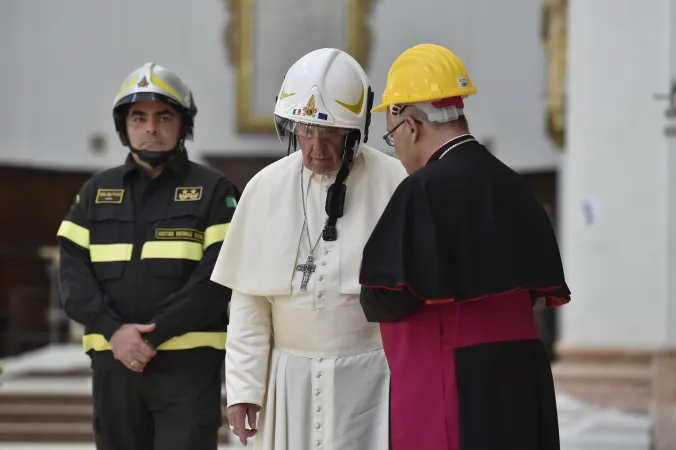 Papa Francesco a Camerino  |  | Vatican Media 