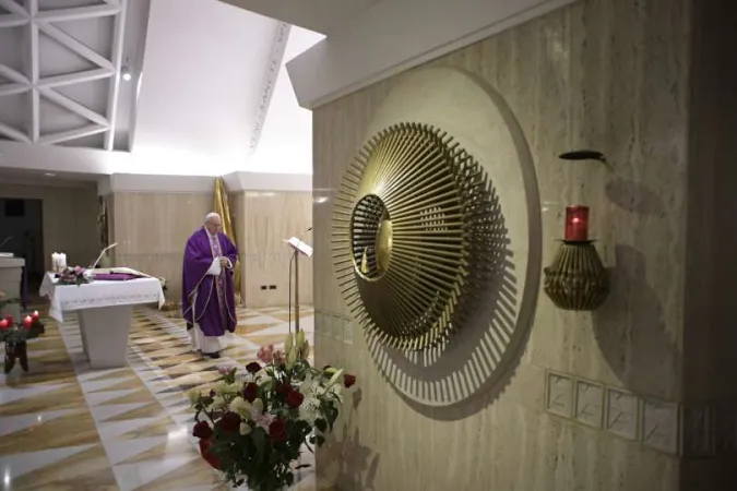 Papa Francesco a Santa Marta |  | Vatican Media  / ACI Group