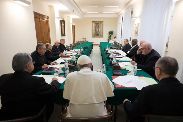 Una delle sessioni della XVIII riunione del Consiglio dei Cardinali  / L'Osservatore Romano / ACI Group