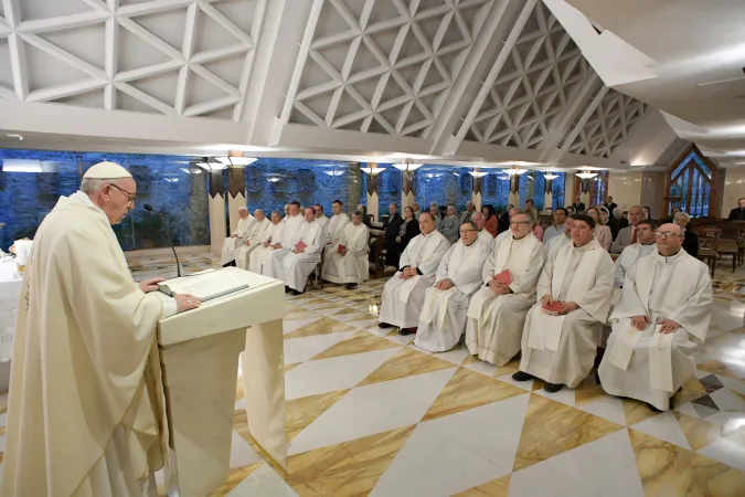 Papa Francesco a Santa Marta |  | Vatican Media / ACI Group