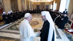 Papa Francesco e Sua Beatitudine Sviatoslav Shevchuk, Palazzo Apostolico Vaticano, 2 luglio 2019 / Vatican Media / ACI Group