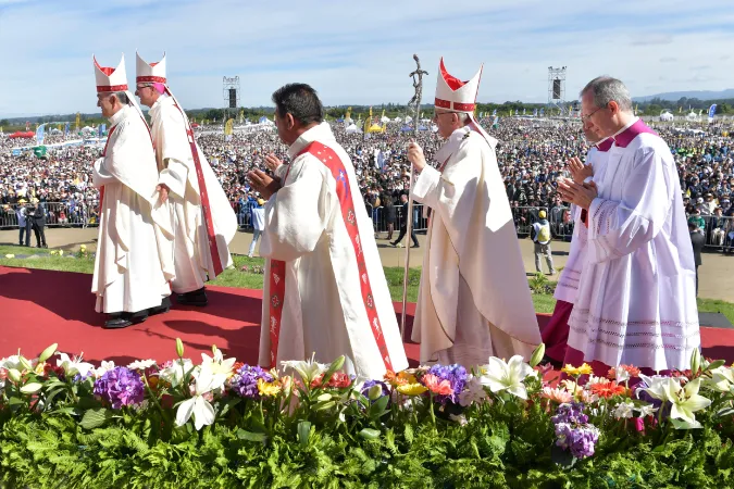 Papa Francesco celebra la Messa a Temuco |  | Vatican Media, ACI group