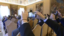 Una immagine dell'incontro di Papa Francesco con il Copercom, 31 ottobre 2022 / Vatican Media / ACI Group