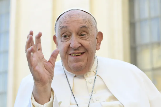 Papa Francesco durante un'udienza generale |  | Vatican Media / ACI Group