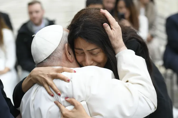 Papa Francesco durante un'udienza generale |  | Vatican Media / ACI Group