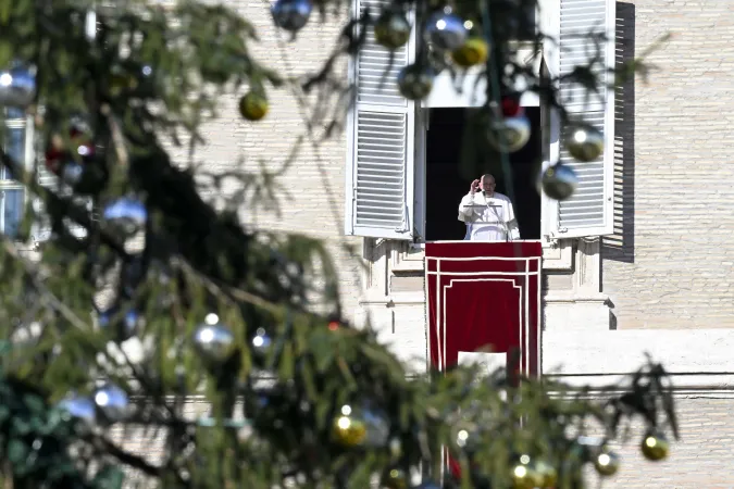 Papa Francesco durante un'Angelus |  | Vatican Media / ACI Group