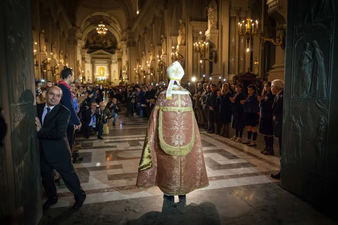 L'arcivescovo Corrado Lorefice apre la Porta Santa |  | Guglielmo Francavilla