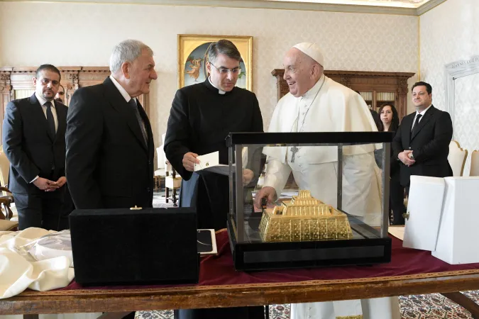 Papa Francesco e il presidente dell' Iraq |  | Vatican Media