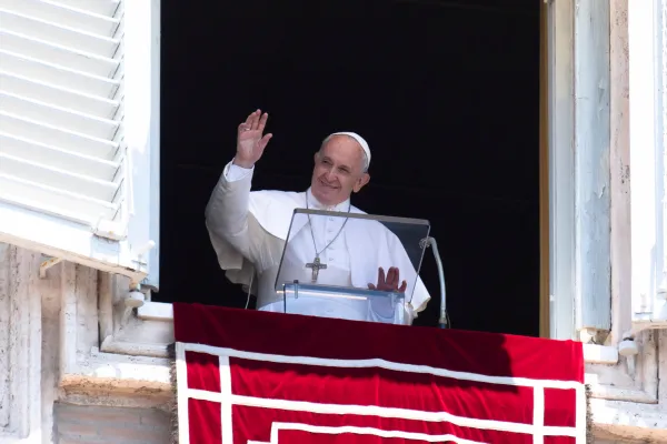 Papa Francesco durante la preghiera dell'Angelus / Vatican Media / ACI Group