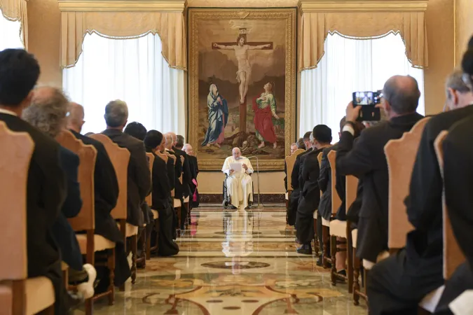 Papa Francesco, Lasalliani | Papa Francesco riceve in udienza i Lasalliani, Palazzo Apostolico Vaticano, 21 maggio 2022 | Vatican Media / ACI Group