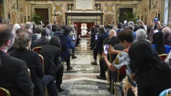 Papa Francesco con i delegati di Caritas Internationalis, 11 maggio 2023 / Vatican Media / ACI Group