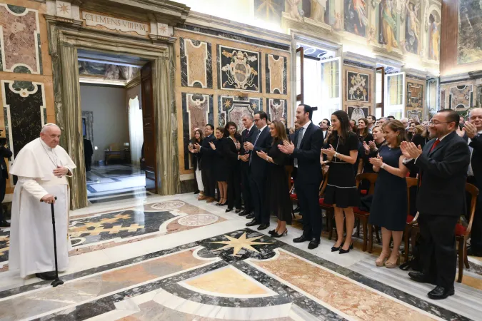 Papa Francesco, LCEAL | Papa Francesco con i membri del Consejo Empresarial de America Latina, Palazzo Apostolico Vaticano, 1 giugno 2023 | Vatican Media / ACI Group