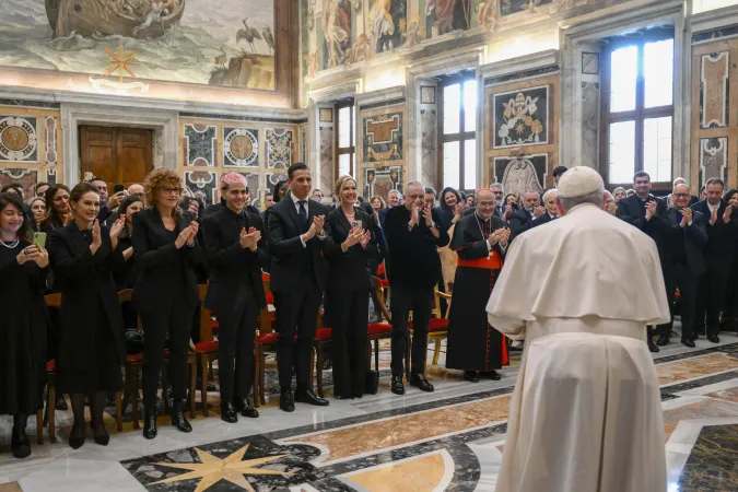 Gli artisti del Concerto di Natale da Papa Francesco  |  | Vatican Media 