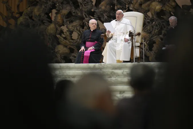 Papa Francesco durante un'udienza generale |  | Vatican Media / ACI Group