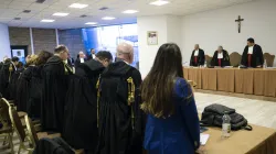 La lettura della sentenza del processo sulla gestione dei fondi della Segreteria di Stato, 18 dicembre 2023 / Vatican Media / ACI Group