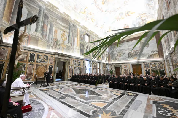 L'udienza di oggi di Papa Francesco con i Passionisti / Credit Vatican Media