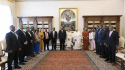 Il Re Mswati III, re di eSwatini in udienza dal Papa / Credit Vatican Media