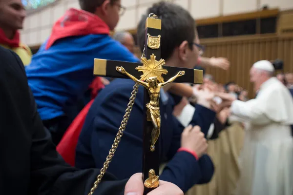 L'udienza di Papa Francesco con le Famiglie del Preziosissimo Sangue, Aula Paolo VI, 30 giugno 2018 / Vatican Media / ACI Group 