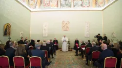 Papa Francesco durante una udienza nella Sala dei Papi / Vatican Media / ACI Group