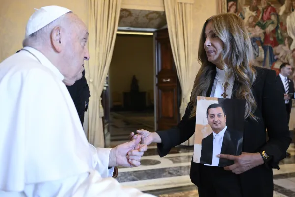 Papa Francesco all'udienza di oggi / Credit Vatican Media