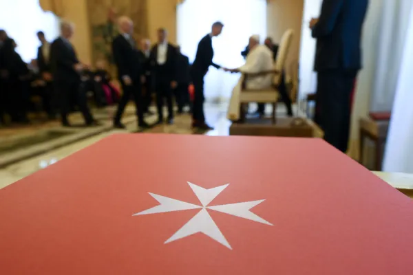 Papa Francesco riceve in udienza gli amabsciatori dell'Ordine di Malta, Palazzo Apostolico Vaticano, 27 gennaio 2024 / Vatican Media / ACI Group