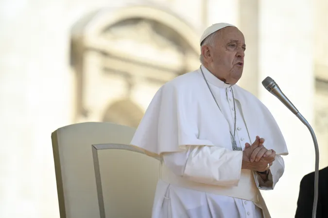 Papa Francesco durante un'udienza generale |  | Vatican Media / ACI Group