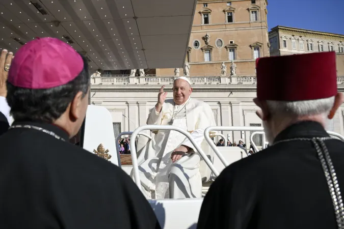 Papa Francesco durante un'udienza generale |  | Vatican Media / ACI Group