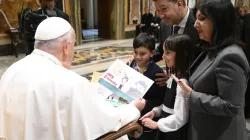 Papa Francesco all'udienza di oggi / Credit Vatican Media