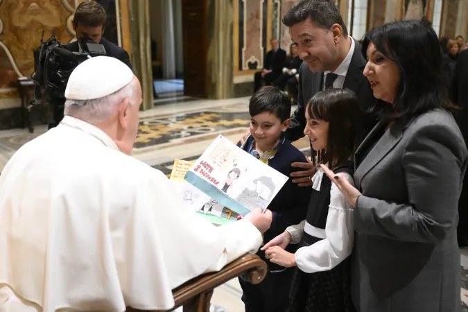 Papa Francesco all'udienza di oggi | Papa Francesco all'udienza di oggi | Credit Vatican Media