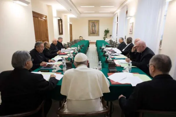 Una delle passate riunioni del Consiglio dei Cardinali / Vatican Media / ACI Group