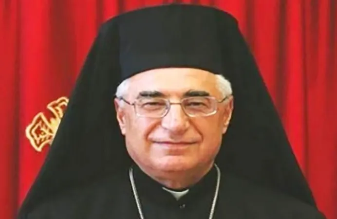 Patriarca Youssef Absi | Il nuovo patriarca Greco Melchita Youssef Absi | Agensir / PD