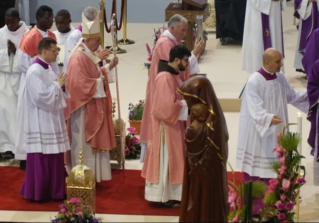 Papa Francesco celebra la Messa conclusiva in Marocco |  | Alan Holdren / ACI Group