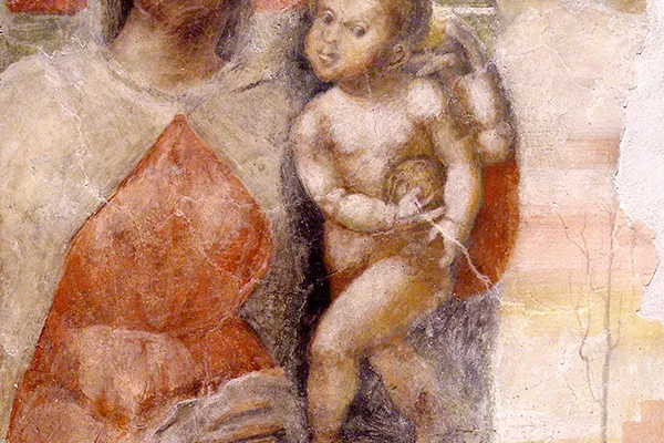 L'affresco della Madonna dell'Arco a Napoli / Credit Santuario della Madonna dell'Arco (Napoli)