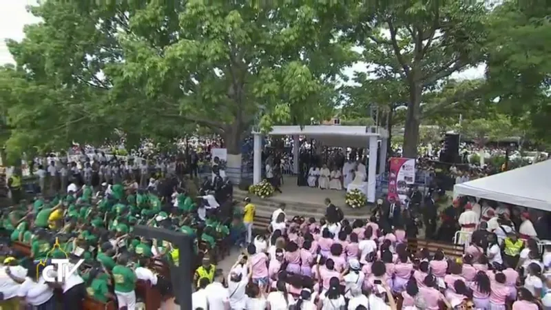 Papa Francesco a Cartagena |  | CTV