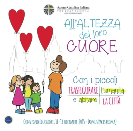 All'altezza del loro cuore | Il logo dell'evento | Azione Cattolica