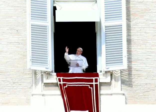 Papa Francesco durante l'Angelus | Papa Francesco durante un Angelus | Alexey Gotovskiy / ACI Group