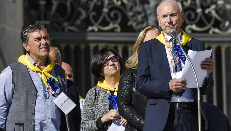 Antonio Gianfico in un evento in Piazza san Pietro  |  | famvin.org